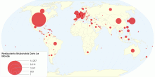 Restaurants Mcdonalds dans le Monde