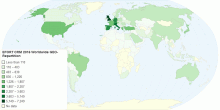 EFORT CRM 2016 Worldwide GEO-Repartition