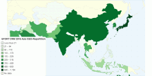 EFORT CRM 2016 Asia GEO-Repartition