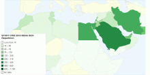 EFORT CRM MENA GEO-Repartition