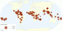 Cassava Yield by Country