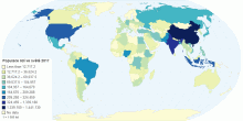Populace lidí ve světě 2017