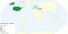 Efort Webinar in Vumedi Attendees by Country