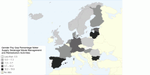 Gender Pay Gap Percentage Water Supply Sewerage Waste Management and Remediation Activities