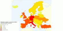 Množstvo odpadu vyprodukovaného domácnosťami za rok