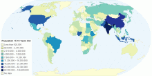 Population 15 19 Years Old