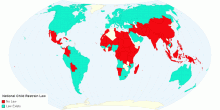 child soldiers map