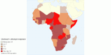 Úmrtnosť v afrických krajinách