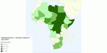 Nebezpečenstvo v afrických štátoch z roku 2016