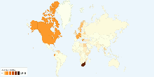 Country of Destination of New Asylum-Seekers Applications