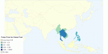 Pump Price for Diesel Fuel