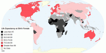 Female Life Expectancy at Birth