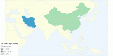 Percent Of Internet Users by Country