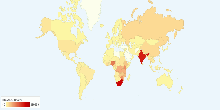 Current World HIV/AIDS Deaths