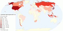 Beef and Veal Exports 2011 12