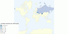 Cis Motor Vehicles Per 1000 People