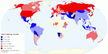 2012 Gdp per Capita Growth Predictions