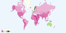 Length of Maternity Leave around the World