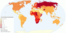 Current World Death Rate