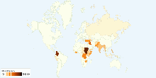 Internally Displaced Person by Country