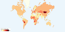 Current Worldwide Cancer Mortality Rate