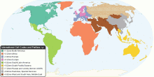 List of International Calling Codes and Prefixes